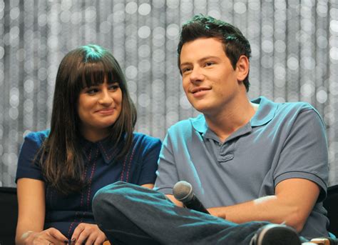 lea michele tribute to cory monteith